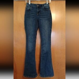 Maurices Dark Blue Flare Jeans